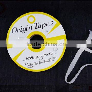 bais interlining cutting tape,warp yarn incline and the weft yarn in horizontal and form various angles 5000-BT