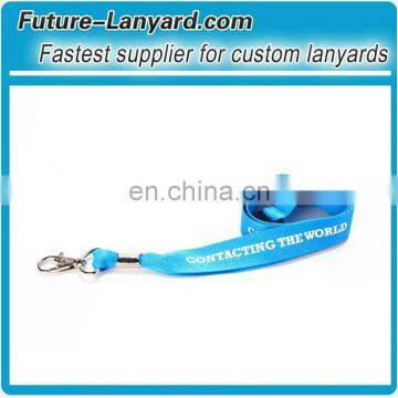 Beautiful eco screen printed neck lanyard