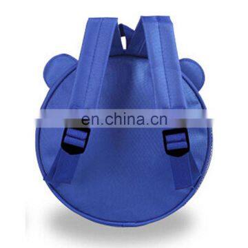 Blue Cute Round Kids Bear Cartoon Shoulder Bag
