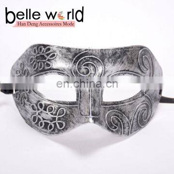 Hot Sale Gold Silver Color Venice Masks Copper-colored Half Face Eye Mask for Men photo-2