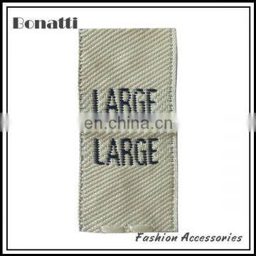 high definition woven label for garment