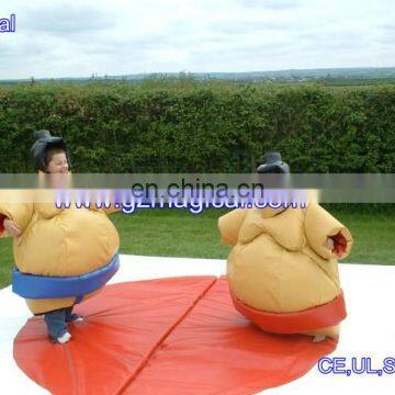 High quality kids inflatable sumo wrestling suits sumo suits sumo wrestling suit