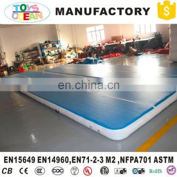 inflatable air track, inflatable gymnastics air mat, tumble mat for outdoor sport