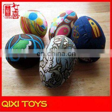 wholesale colourful easter eggs shaped stuffed plush toy