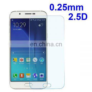 0.25mm 2.5D Explosion-proof Tempered Glass Film Guard Screen Protector for Samsung Galaxy A8