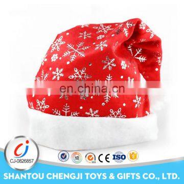 2017 Unique hot sale product santa clause christmas hat with light