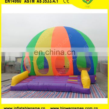 Rainbow Tent Design Residential Inflatable Bounce House For Sale