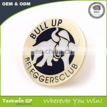 2017 wholesale cheap custom metal pin badge with your own design