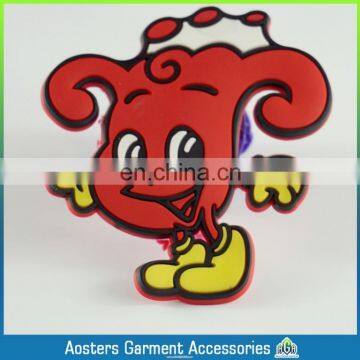 Lovely Rubber Label Children's Clothing Plastic Label Tag Rubber Brand Patch Label photo-5