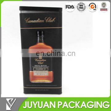 High quality fancy printed tin boxes wholesale/packaging tin oem making