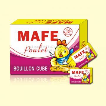 Mafe 10g chicken poulet seasoning bouillon Cube for cooking