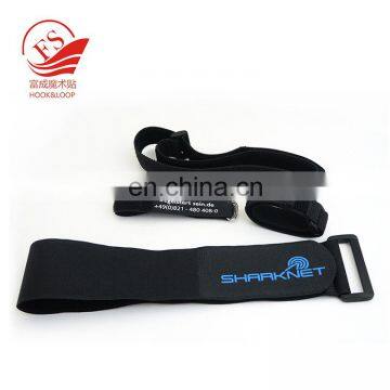 sports games hook loop buckle elastic strap with customized print