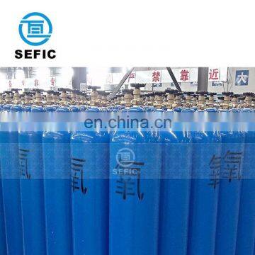 7m3 47L Oxygen Gas Cylinder Price For Sale With Valve