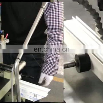 aluminium doors window manufacturing machine with lock hole milling