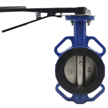 Bundor 200mm Butterfly Valve Wafer End Type Butterfly Valve photo-2