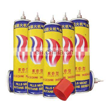 China butane gas refill canister 50g and butane refill