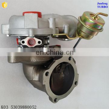 Turbo for Volkswagen Golf 1.8L K03 Turbo 53039880052 06A145713F