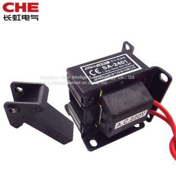 SA-2401 1.0kgf 9.8N 15mm Push Pull Type Tractive Solenoid Electromagnet for Vending Machine photo-5