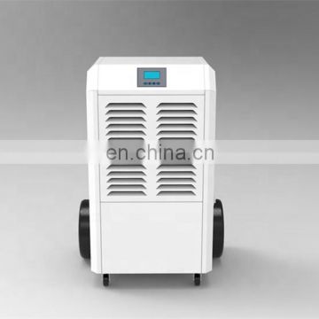 138L/day Big Wheel Metal Industrial Dehumidifier Factory