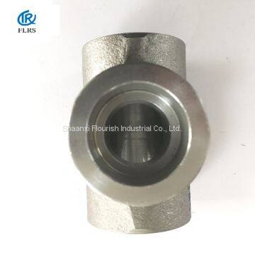 3000LB Forged Steel Pipe Fitting/ ASME B16.11 Scoket Equal Tee photo-4