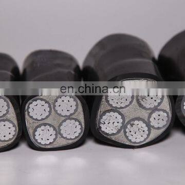 5 core 4*185+1*95 wire Aluminum alloy power china electrical cable price