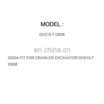 DIESEL ENGINE PARTS ADAPTER 65.98130-0200A FIT FOR CRAWLER EXCAVATOR DH215-7 DB58