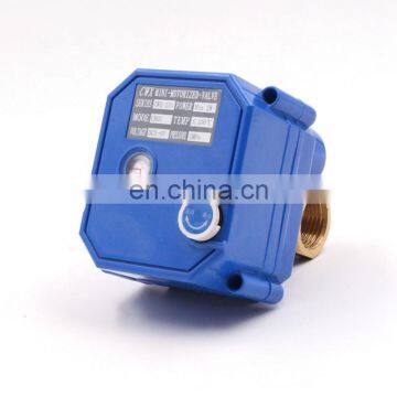CWX-25S Mini Electric Actuator Motor Water Ball Valve 5V 12V 24V 110V 220V Motorized Ball Valve Automatic Shut-off Valve photo-6