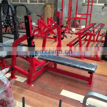 Factory Direct Sale Commercial YW-1610A Bench WT. Storage Gym Equipment Flat Bench