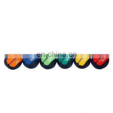 Gym Fitness Soft Medicine Ball Exercises Muscle Building Soft PU Leather Heavy Duty Bodybuilding Cross-Training Wall ball