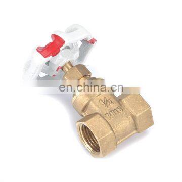 JD-1002 New Design Ball Lockable Threaded Brass Gate Valve