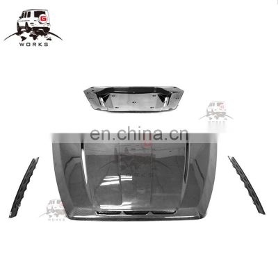 G class W464 G500 G63 bonnet fit for 2019y- W463A tc style dry carbon fiber material hood