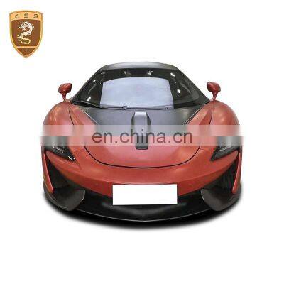 Latest Car Accessories Novitec Style Carbon Fiber Car Front Hood Bonnet Engine Hoods Cover For Mclaren 540C-570S