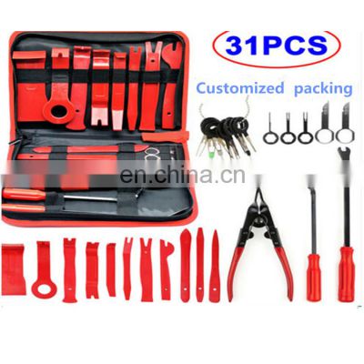 31pcs/32pcs  Car Audio Stereo Repair Tool Clip Door Panel Trim Removal Interior Disassembly Tools