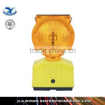 ISO 9001 Factory rotary solar traffic warning light