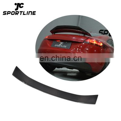 C Style Carbon Fiber TT Boot Spoiler Rear Lip for Audi TT 8J 2007-2010