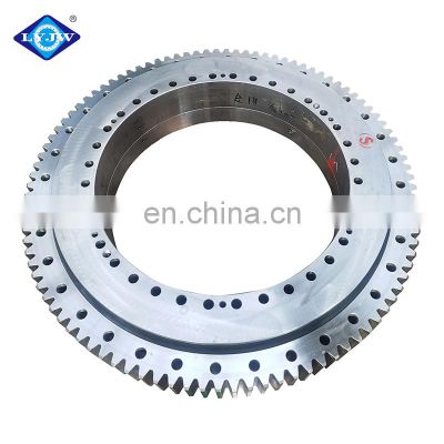 LYJW Hot sale Single Row Ball Slewing Bearing External Gear for Ship Crane