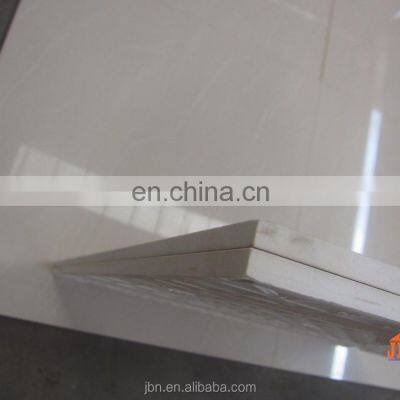 Ivory Color Full Body Double Charge Polished Porcelain Floor Tiles in China 600x600mm photo-4