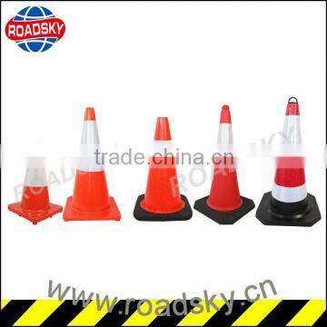 Colored Hazard Safety Flashing Traffic Cones