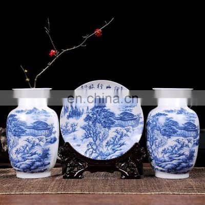 special offer jingdezhen pottery and porcelain powder enamel vase