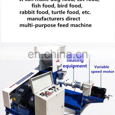 Small Pet Fish Shrimp Food Making Extruder Floating Fish Feed Pellet Machine photo-2