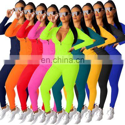 Womens Tracksuits 2 Piece Set Slim Fit Comfortable Velour Tracksuit Women custom LOGO plus size suit