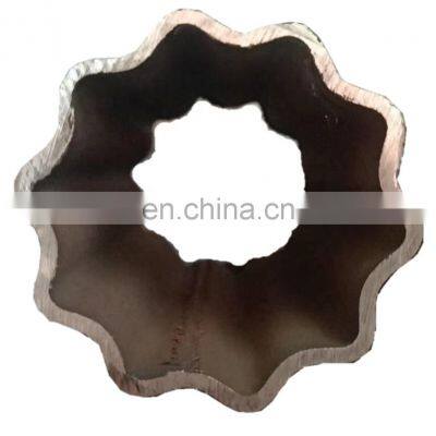 hollow seamless outer- hexagon shape pipe / carbon steel pipe/flower shape pipe 2 inch galvanized pipe