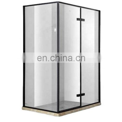 Bathroom door diamond glass door transparent glass bathroom door