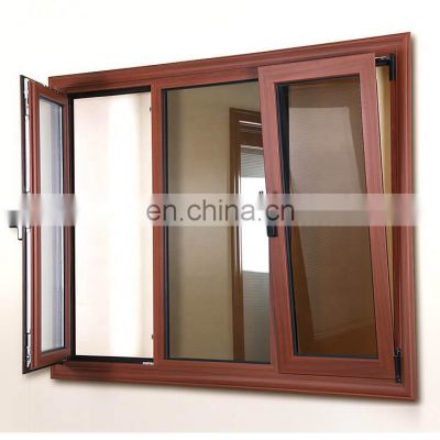 Latest aluminum frame thermal break swing window australian standard