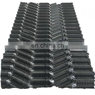 Brentwood type cross fluted cooling tower PVC fill block