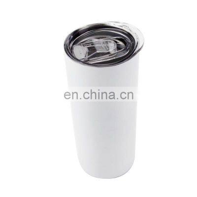 15 Oz 20 Oz 30 Oz Straight Double Wall Beer Coffee Stainless Steel DIY Sublimation Blank Cup Skinny Tumbler photo-3