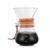 Wholesale 2021 New Turkish Pour Over Commercial Heat Resistance Arabic Glass Coffee Pot