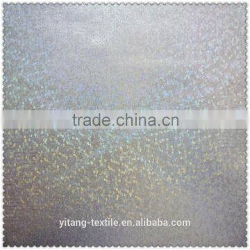 laser silver fabric