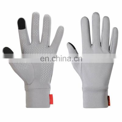 Windproof Outdoor Full Finger Bike Gloves Warm Liner and Touchscreen Finger Glove Unisex Racing Gloves Waterproof