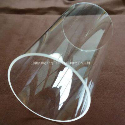 Large Diameter Quartz Glass Tube Clear Quartz Tube photo-4